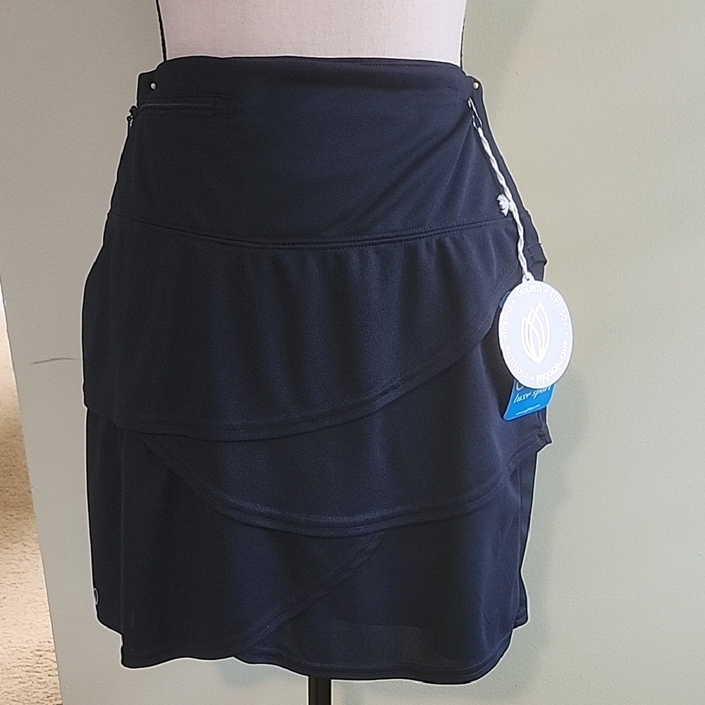 Navy Blue Women's Skort